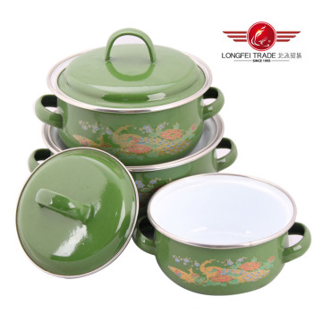 Enamelware 3PCS Casserole Set 12/14 / 16cm